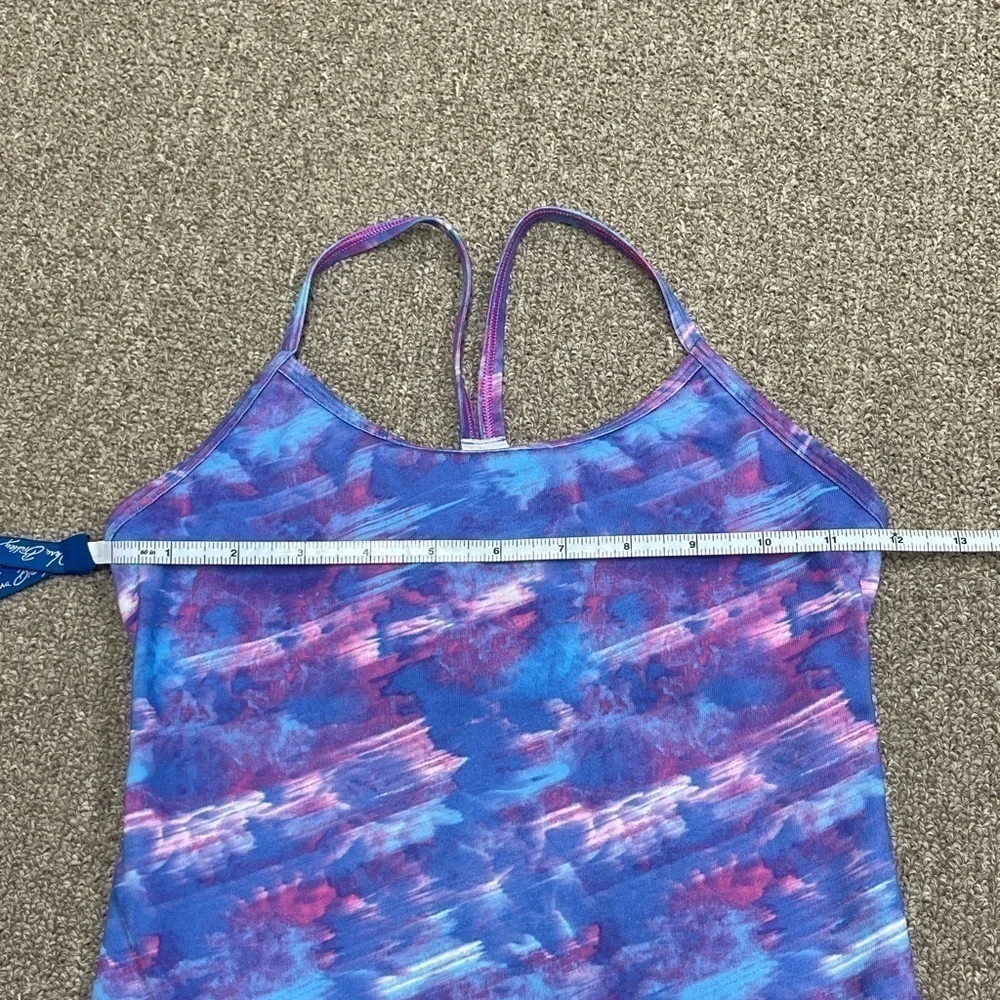 Ivivva by Lululemon: Girl’s Racerback Tank Pink/Blue/Purple, Size 8